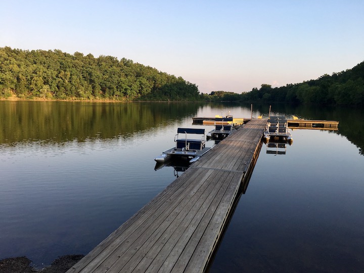 Enjoy Time in the Lake at Woolly Hollow State Park